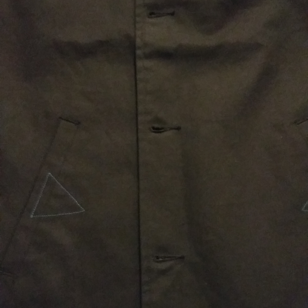 MENS QUICKSILVER JACKET SIZE LARGE BLACK COLOR